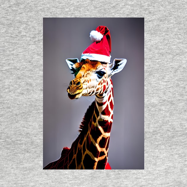 Christmas Giraffe (Christmas Animals) by robsteadman